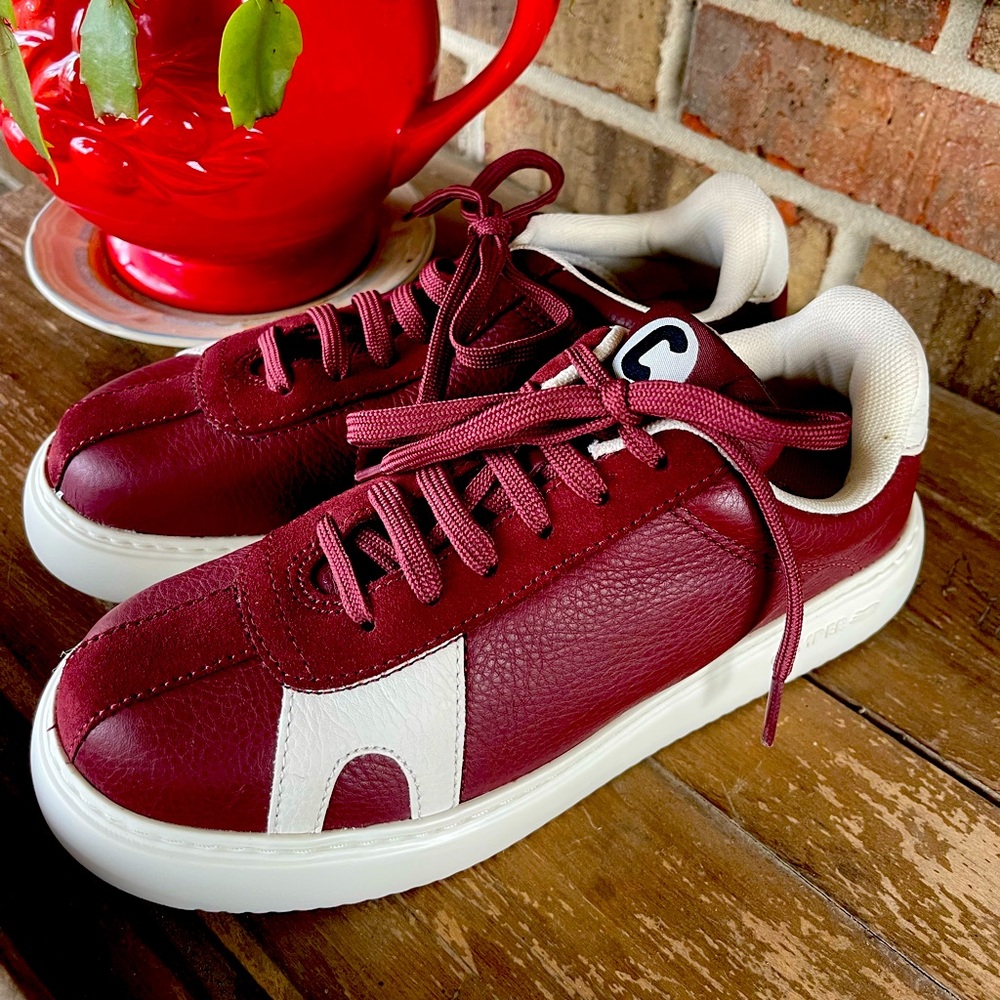 Camper Runner K21 Leather Lace-Up Sneakers size 36/5.5 New without Box sb4